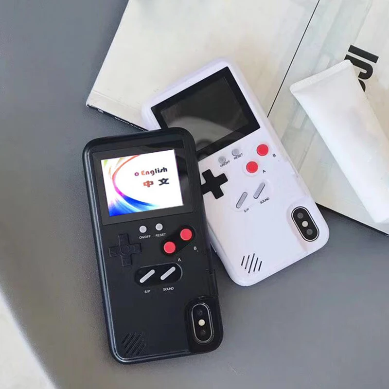 

Full Color Display XR Game Phone Case for iPhone XR Case Soft TPU 36 Game Cover for iPhone XS Max XR 6 6s 7 8 Plus X Gaming Case