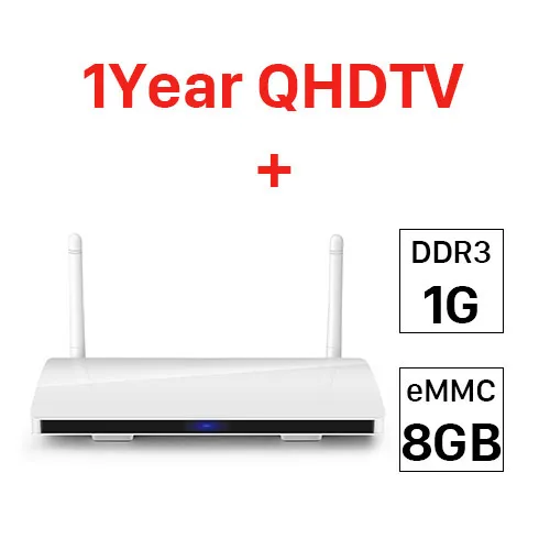 8G Box 1 Year QHDTV Ip ТВ подписка Android 8,1 Smart tv Box RK3229 с 1 год QHD ТВ-код IPTV арабский и французский Марокко, Бельгия, голландский Vod - Цвет: 8G Box 1 Year QHDTV