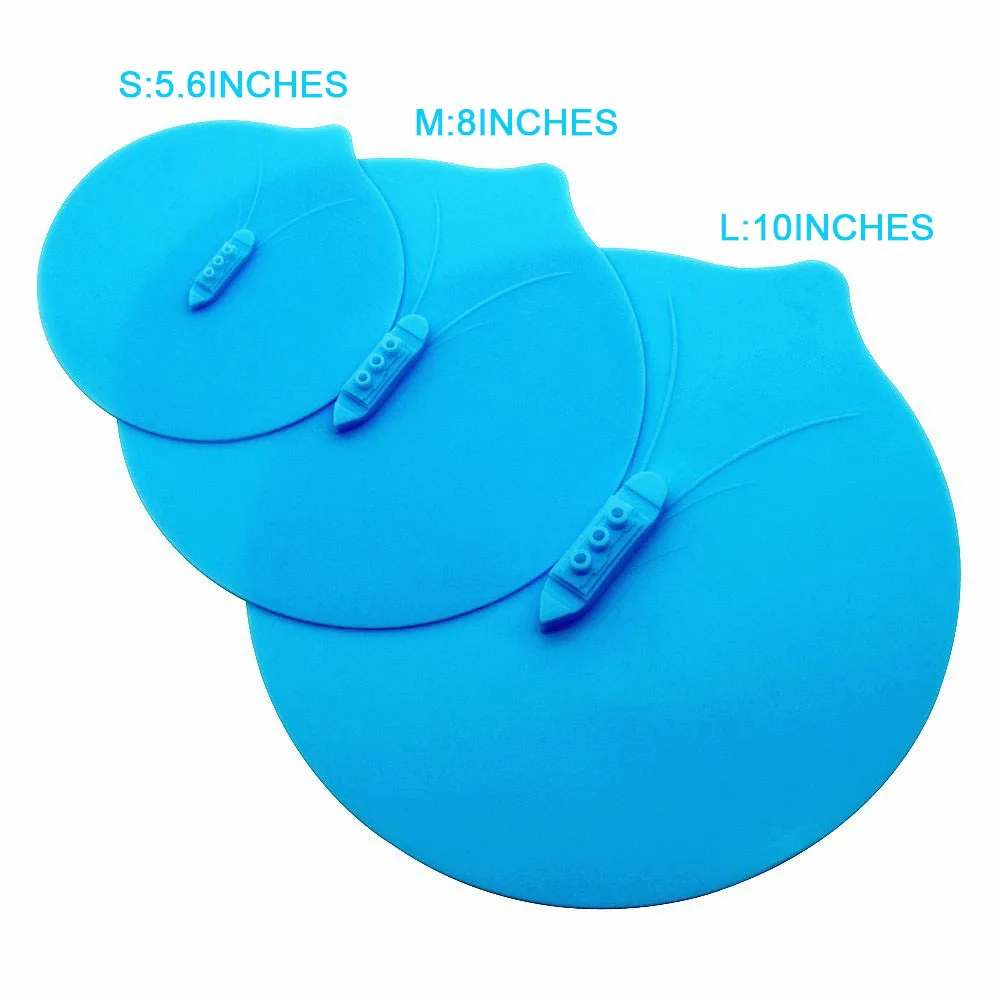 3PCS SILICONE STEAM SHIP POT LIDS PRESSURE COOKER SEAL SILICONE COVER