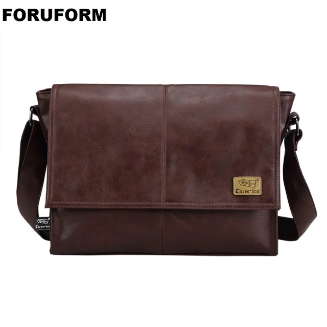 Designer Handbags Men S 14 Inch Laptop Bag Male Pu Leather Messenger Designer Handbags Men S 14 Inch Laptop Bag Male Pu Leather Messenger Bags Travel School
