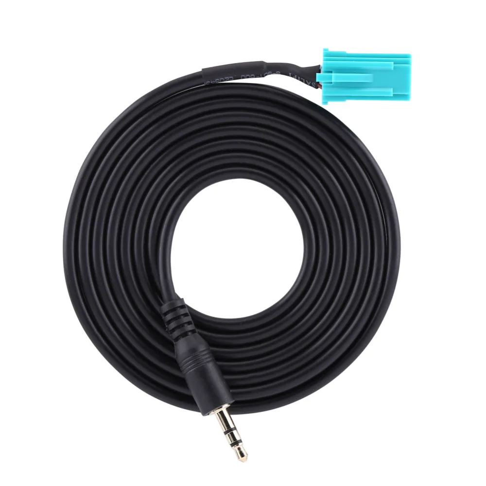 Auto Car 6 Pin to 3.5mm Connector Auxiliary Cable For Renault Update