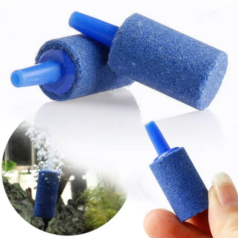 Pet Products 10pcs Cylinder Aquarium Bubble Fish Tank Air Stone Fish
