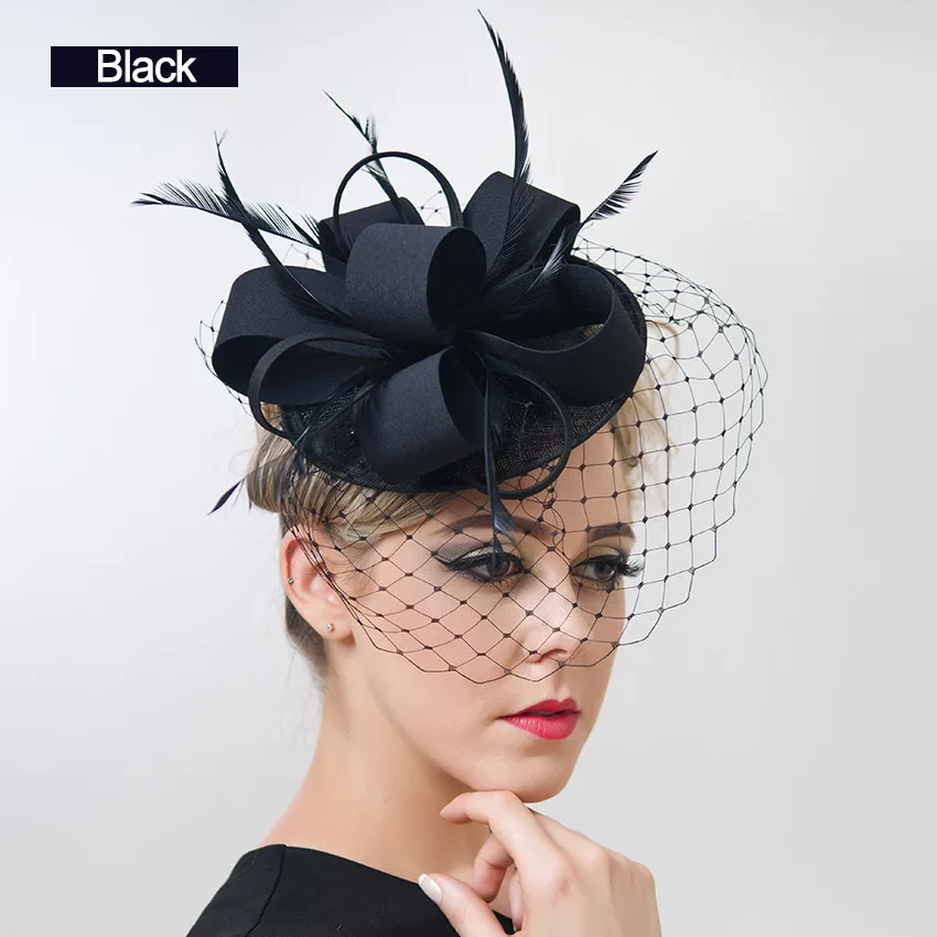 Hats Shipping Women Feather Fascinator 