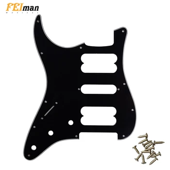 Pleroo Guitar parts Pickguard For 72' 11 Screw Holes left handed Standard St HSH PLAYER SERIES PICKUPS Guitar pickguard newest arrival china oem satin cherry finish lpj electric guitar left handed guitar custom available