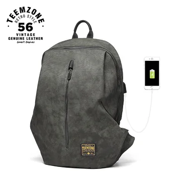 

2018 Men Backpack Canvas Waterproof Casual Back Pack USB School Bags For Teenagers Large Capacity Male Bagpack Travel Bag j50