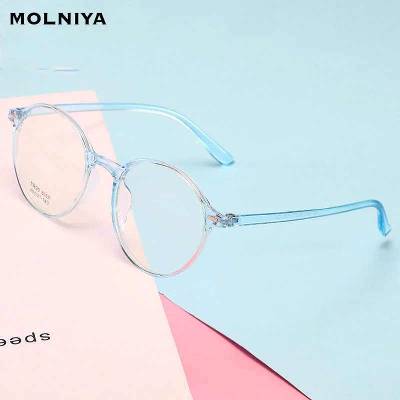 

New TR90 Men Square Simple Frame Glasses Frame Women Myopia Eyeglasses Fshion Optics Metal Spectacles Frame