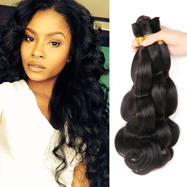 Brazilian Braiding Hair Bulk No Weft 3 Bundles Body Wave Unprocessed Brazilian Braiding Hair Bulk No Weft 3 Bundles Body Wave Unprocessed Human Crochet