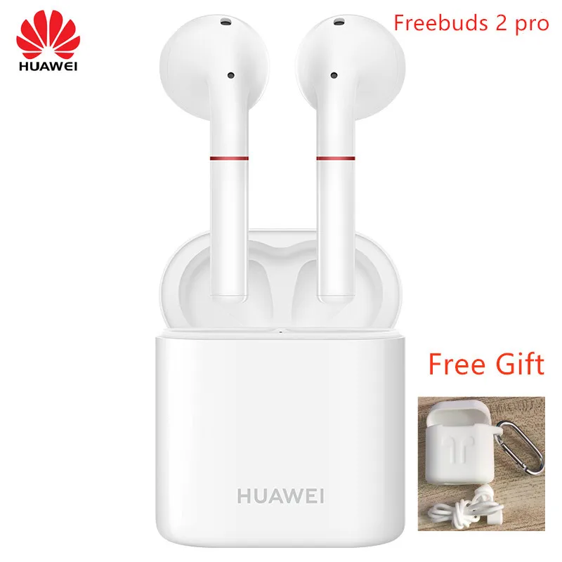 Новые HUAWEI FreeBuds 2 Pro TWS Bluetooth 5,0 Беспроводные наушники с микрофоном Музыка сенсорная Водонепроницаемая гарнитура - Цвет: Freebuds 2 pro-White