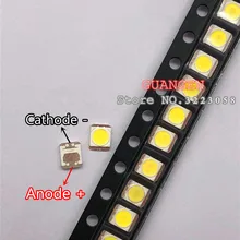 Luz de fundo lcd para lg innotek, luz de fundo led para tv, 1w 3v 500 1210, 2835 peças, original luz de fundo led branca para tv lcd