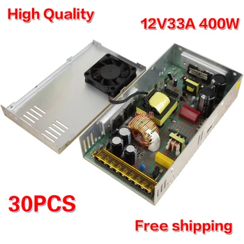 

30pcs DC12V33A 400W LED Switching Power for led light Ultra-thin power supply 12V400W switching power Free Shipping supply