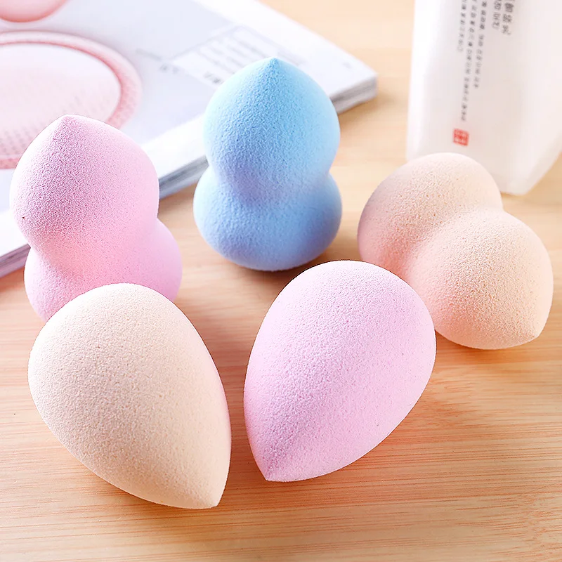 

Soft Cosmetic cotton Water Drop Shape Makeup Cosmetic Puff Powder Smooth Beauty Foundation Sponge Clean Makeup Tool Accessory