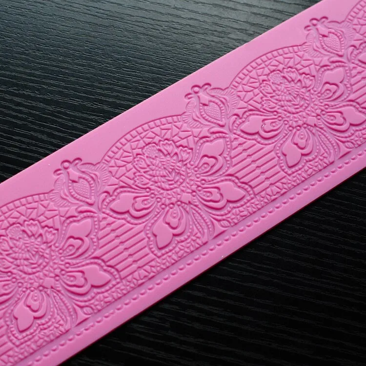 sugar icing lace silicone mat baking silicone molds for decorating cake