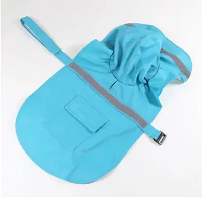 

Raincoat for Dogs Cats Apparel Clothes Wholesale Summer Outdoor Puppy Pet Rain Coat S-XL Hoody Waterproof Jackets Dropship