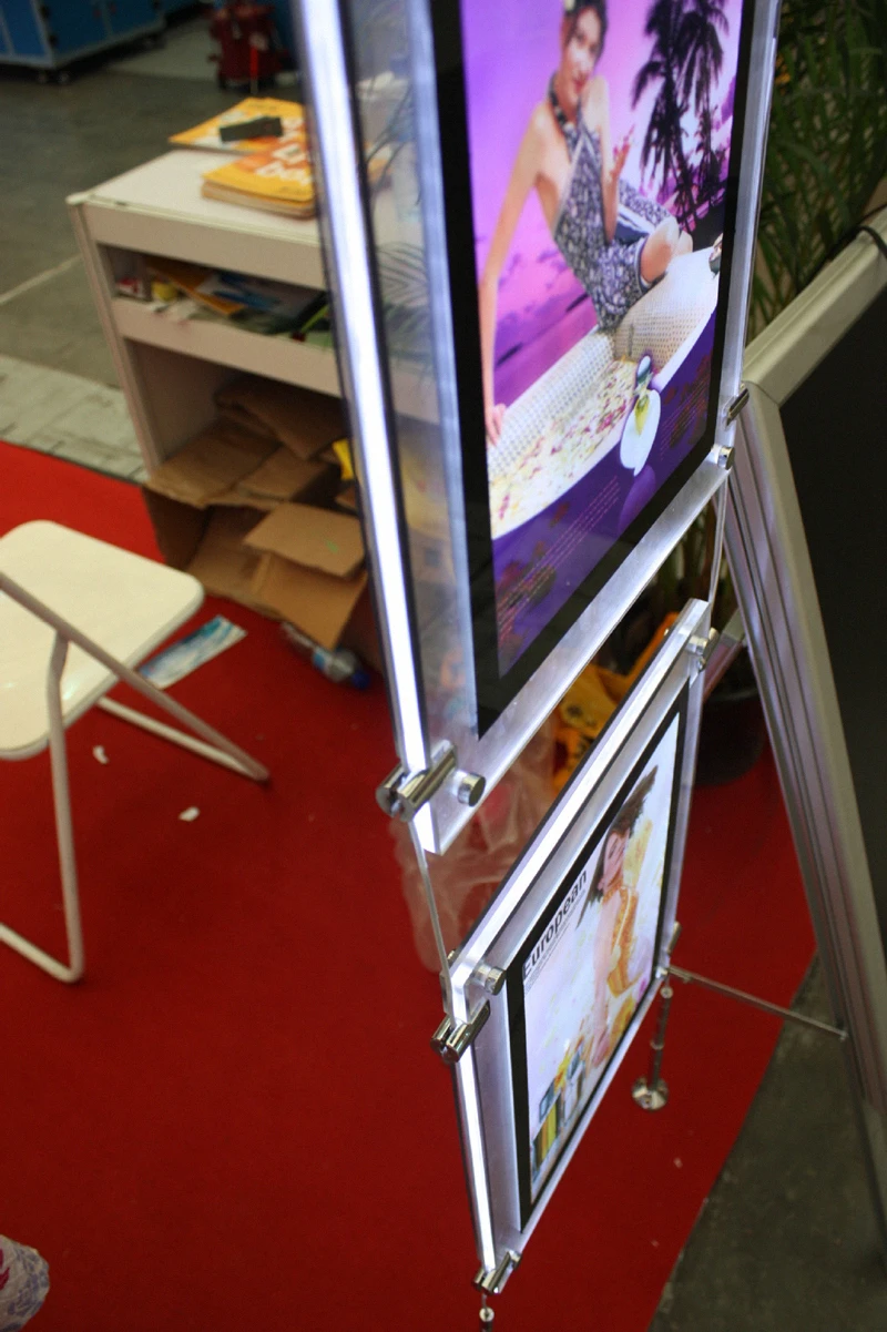 Details about   Estate Agent expo office Window Display hook on over pocket Stand A2 Portrait 