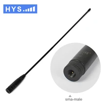HYS NA-771 144 / 430 MHz SMA-F 2.15dbi High-gain DUAL BAND Antenna Baofeng GT-3 HandHeld walkie talkie Transceiver
