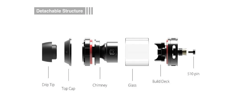 Hugsvape Lotus 24mm RTA-8