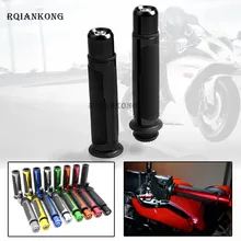 Универсальный 7/" 22 мм CNC рукоятка фиксаторы для Руля Мотоцикла для кроссового мотоцикла аксессуары части мотоцикла рукоятка