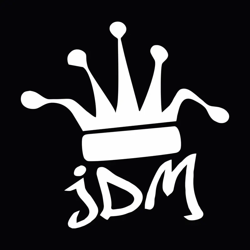 Виниловая наклейка JDM Crown King Drifting Stance на окно бампер украшение для автомобиля
