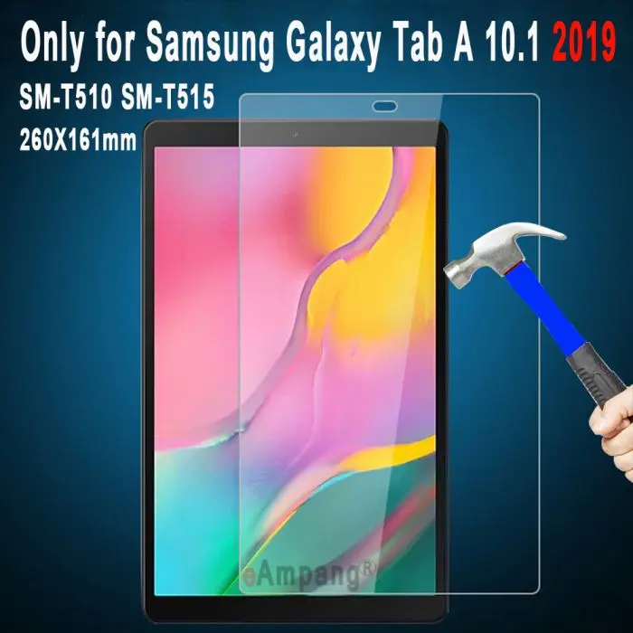 Закаленное Стекло для samsung Galaxy Tab A 10,1 SM-T510 SM-T515 T510 T515 SM T580 T585 P580 P585 планшет Экран протектор - Цвет: T510 T515 glass