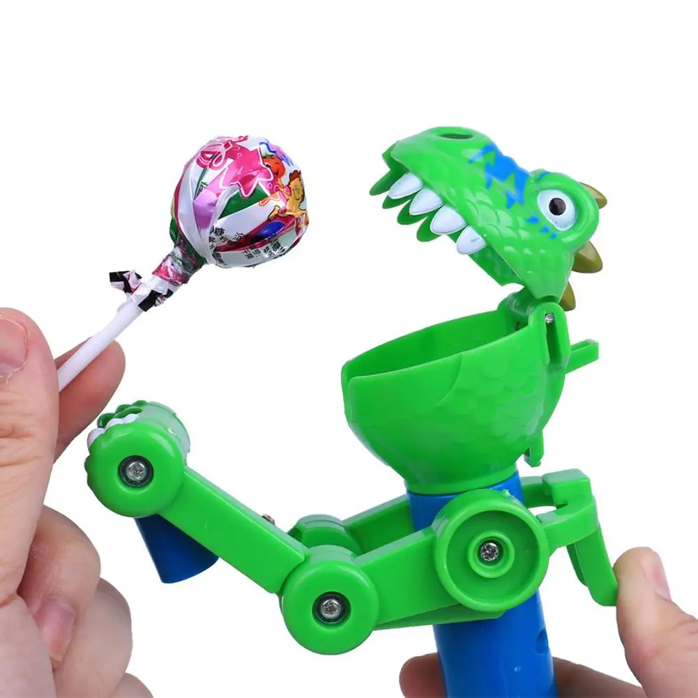 

Cute Lollipop Holder Stand Storage Robot Innovative Artifact Funny Eat Lollipop Robot Creative Decompression Toy Gifts