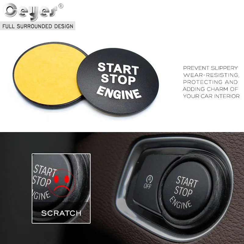 Start Engine Button Ring for BMW (5)