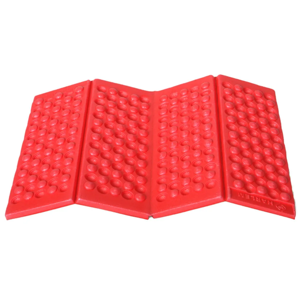 Оборудование для кемпинга на открытом воздухе влагостойкие складные EVA пены колодки коврик подушка сиденье Кемпинг Парк пикника Kamp Malzemeleri0.6 - Цвет: Red