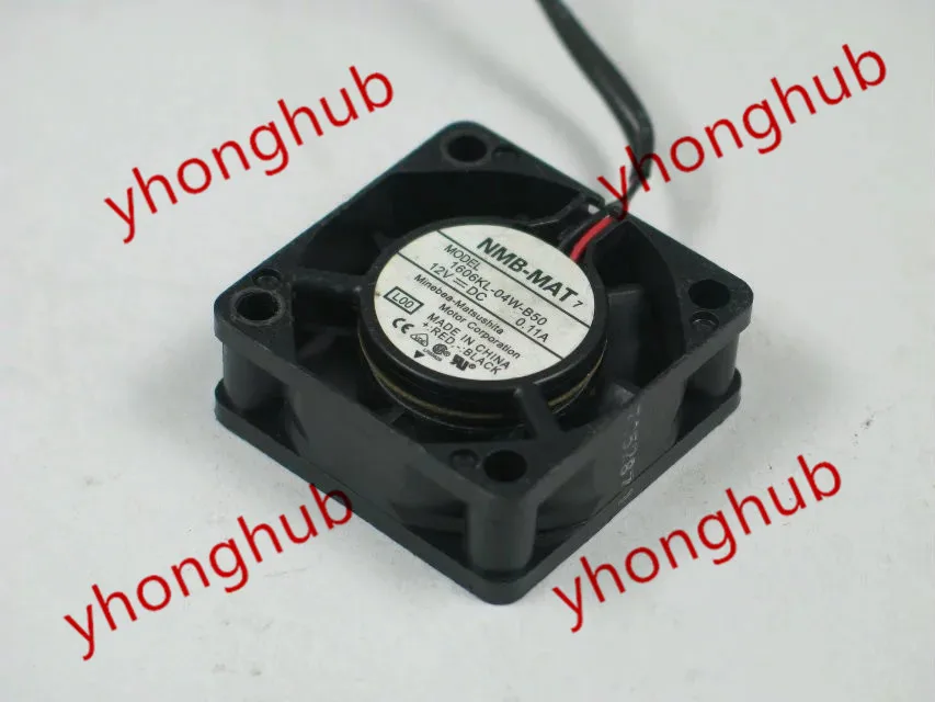 

NMB-MAT 1606KL-04W-B50 L00 DC 12V 0.11A 2-wire 40x40x15mm Server Cooling Fan