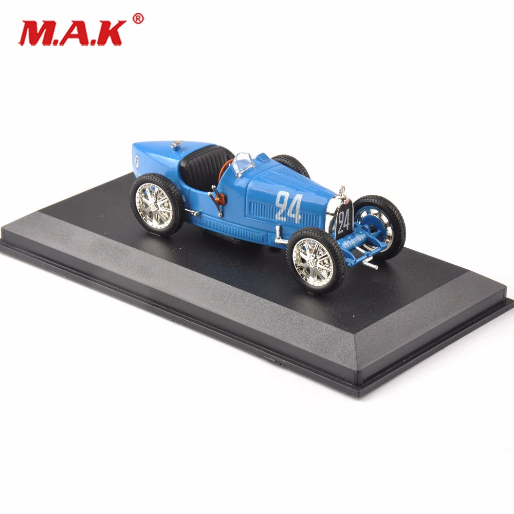 1:43 Масштаб классический автомобиль BUGATTI T35B grand Prix Спорт 1928 Луи чирон 24# автомобиль коллекция автомобилей игрушки для детей