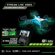 ET RC Drone Hobby Toys X50 Waterproof GPTOYS X50W with FPV Wifi HD Camera Quadcopter 2.4g 6-axis Rc Helicopter Drone VS X5C