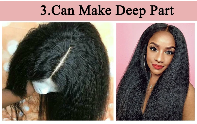 Кудрявые прямые бесклеевые полные парики шнурка 250% плотность грубые яки человеческих волос парики для женщин бразильский парик черный Dolago Remy