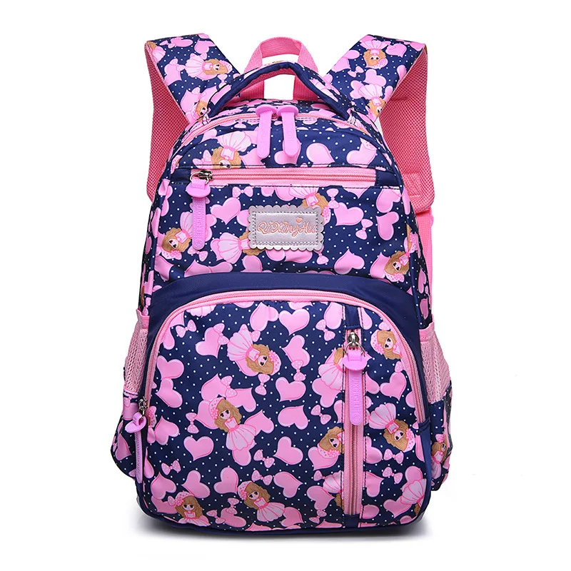

2019 children school bags for girls orthopedic school backpacks waterproof princess schoolbags satchel kids book bag mochila