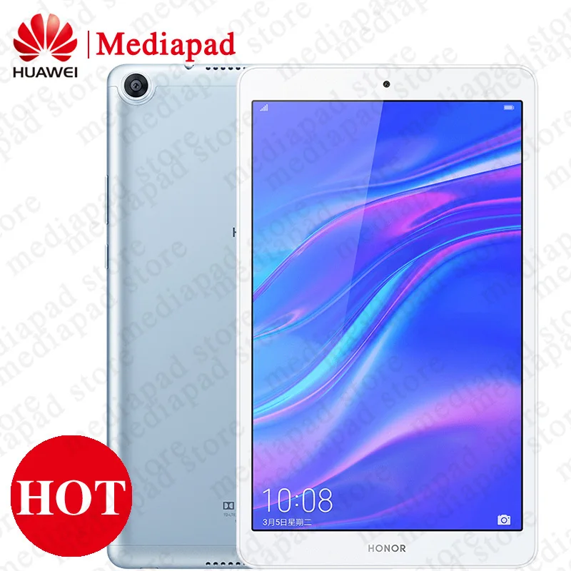 

Original Huawei honor Mediapad T5 8 inch Multi-touch Honor Tablet 5 Full Fit Screen 5V/2A Charger Octa Core Android 9 Bluetooth