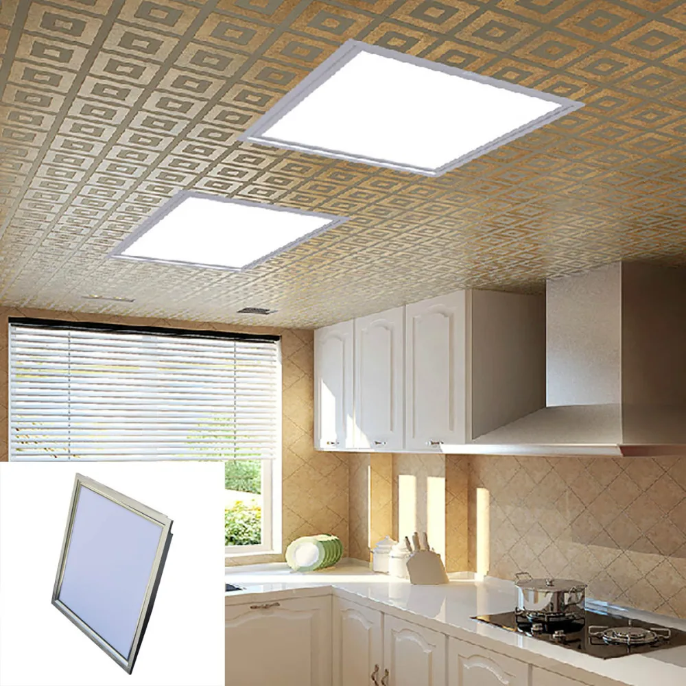 LED лампочка 2 шт./лот 18 Вт 300x300 мм ультра-тонкий светодиодный потолочный панель