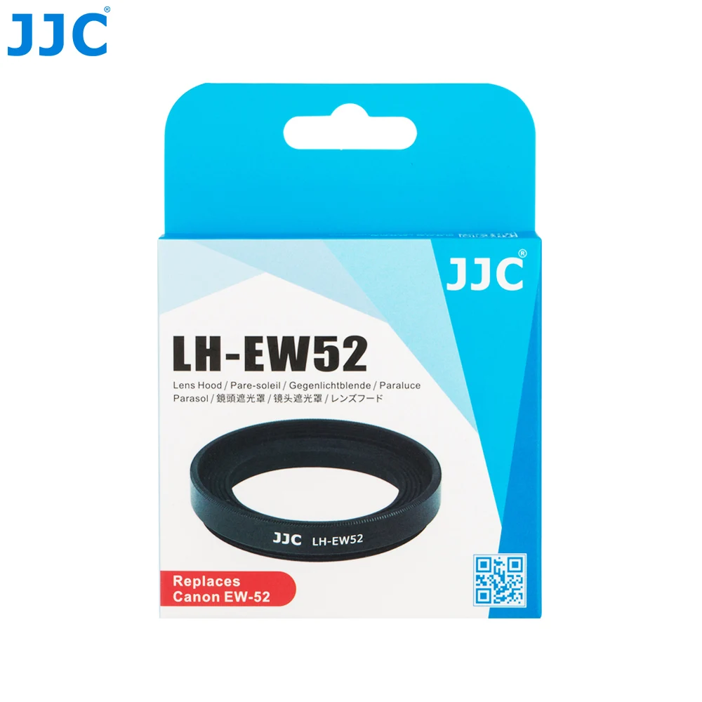 JJC LH-EW52 бленда объектива камеры для Canon RF 35 мм f/1,8 Macro IS STM объектив Заменяет Canon EW-52 камеры s аксессуары