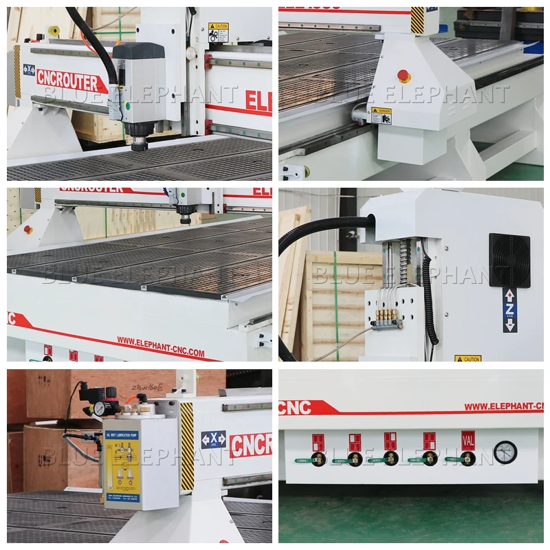 1530 syntec controlled 3 axis cnc router machine detail
