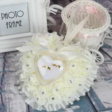 JAVRICK кольцо коробка для хранения подушки украшения для свадебных ювелирных изделий подарки Романтический