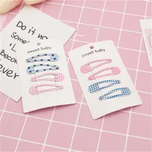 Красивые детские заколки для волос заколки для девочек милые заколки для волос для детей цветной ободок случайные аксессуары для моделирования 12 шт/3 комплекта