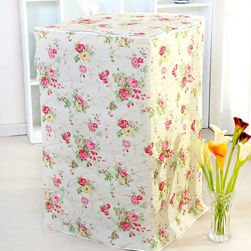

Thicken PEVA Washing Machine Cover Waterproof Sunscreen Washing Machine Protective Case Zipper Top Front Lid