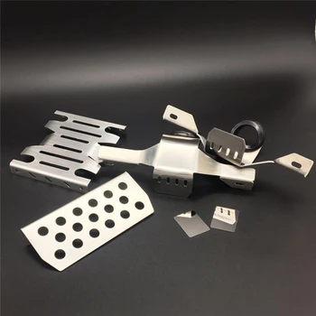 

Front Middle Rear Chassis Guards Skid Plate Lens for TRACTION HOBBY KM2 TH2 Chassis Armor RC Car Climbing Car Upgrades OP Parts