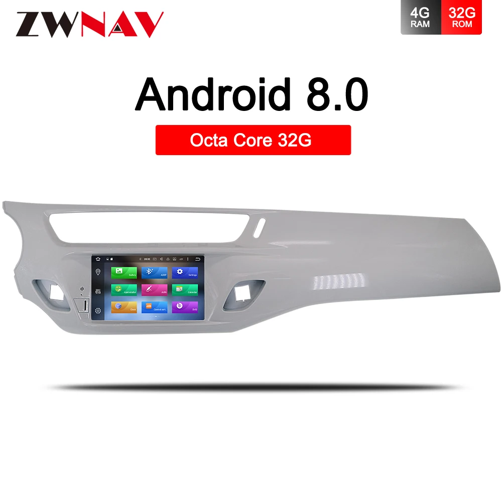 

IPS Android 9.0 Car DVD Stereo Player GPS Glonass Navigation Multimedia for Citroen C3 DS3 2010 2013 2014 2016 Auto Radio Audio