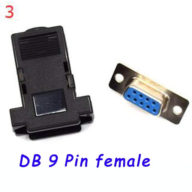 10 шт. RS232 DB9 DB15 DB25 отверстие/Pin серийный VGA 9 15 25 пиновый Мужской 2 ряда припой Тип
