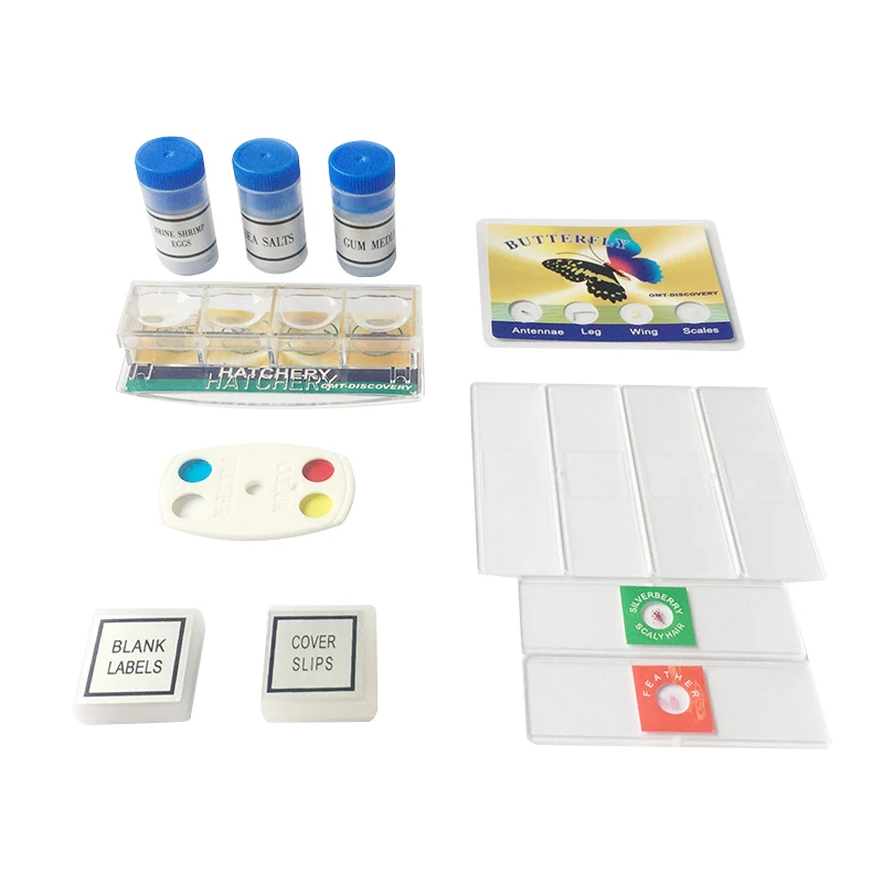 Children Educational Microscope 300 600X 900X Illuminated Bio-microscope Toy Learning Science Christmas Birthday Gift Microscope