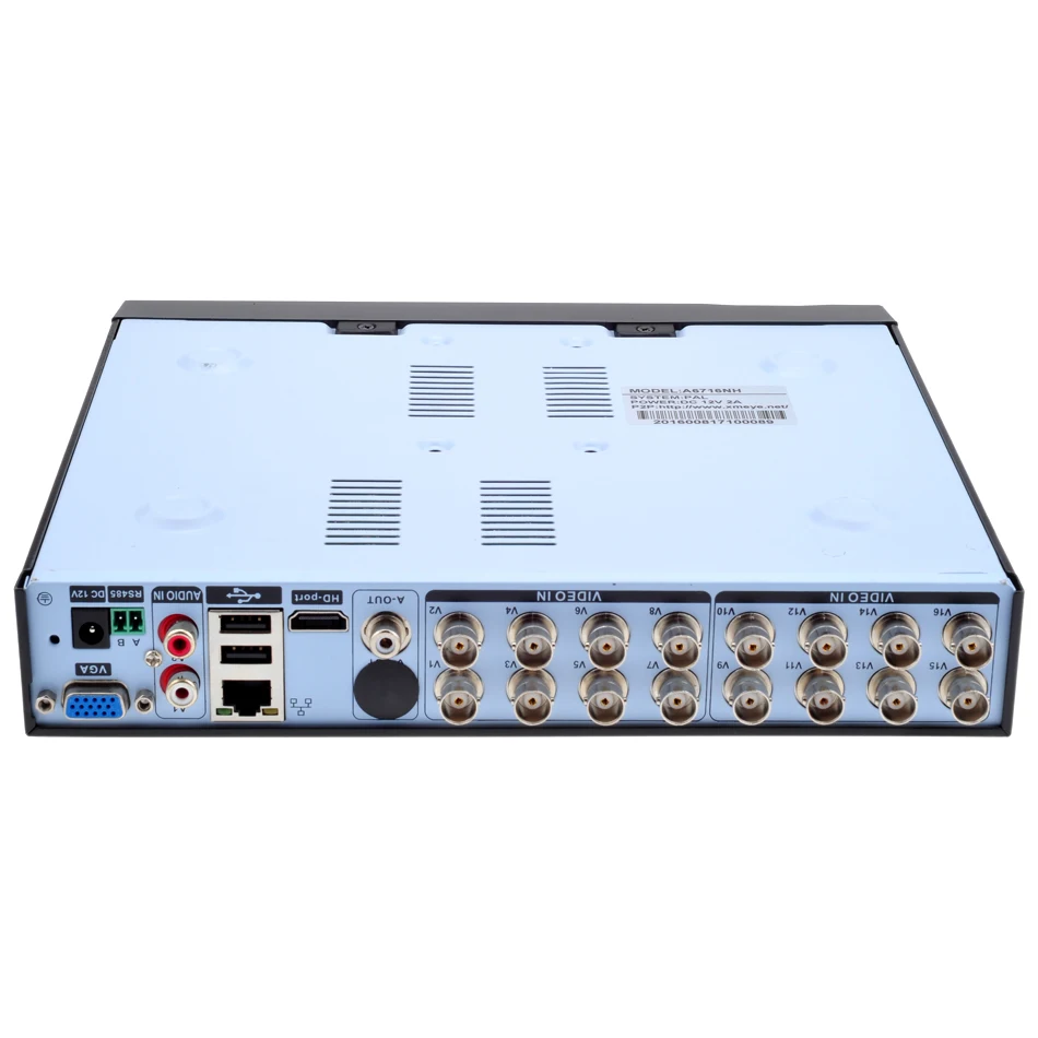  GADINAN 16 Channel AHD 1080N DVR /Network only 8*1080P;16*960P;4*3M;4*5M CCTV Video Recorder DVR NV - 32759724236