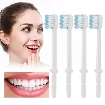 

Dental Floss 4pcs/set Teeth Brush Nozzle Oral Floss Teeth Irrigator Floss Nozzle Replacement Part Teeth Cleaning