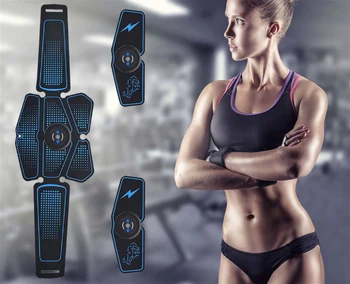 

EMS Waist Abdominal Muscle Training Fitness Massager Muscle Stimulation Slimming Fitness Trainer ABS Stimulator Suit Exercise