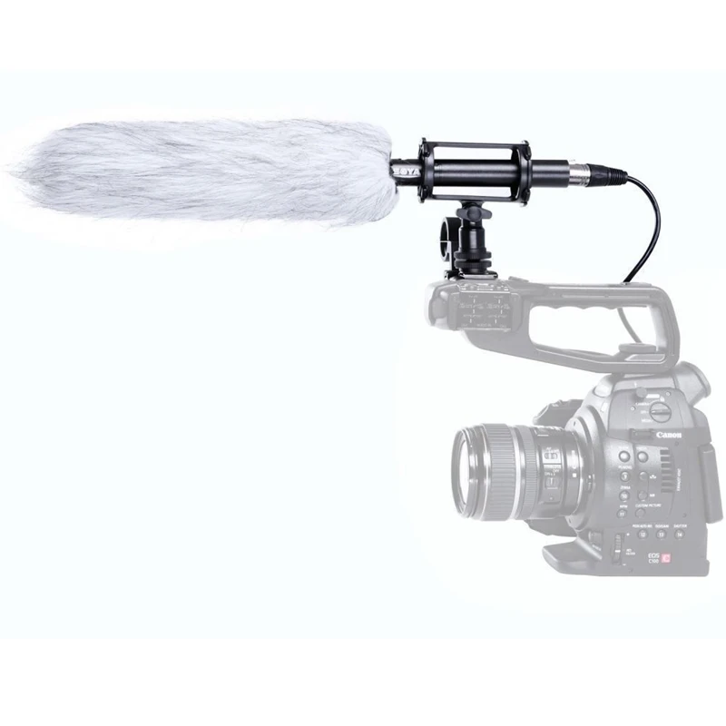 

BOYA BY-PVM1000L Condenser Microphone Professional Condenser Mic Video Recording studio for Canon Nikon Sony DSLR Camera MIC