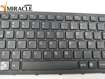 

Repair You Life New Latin keyboard for Sony for Vaio VPC-EA1S1E/B PCG61211L LA/SP version with black frame Genuine