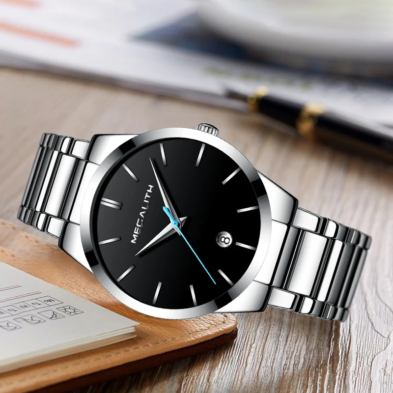 Relojes Mujer 2018 MEGALITH мужские часы модные повседневные кварцевые для мужчин
