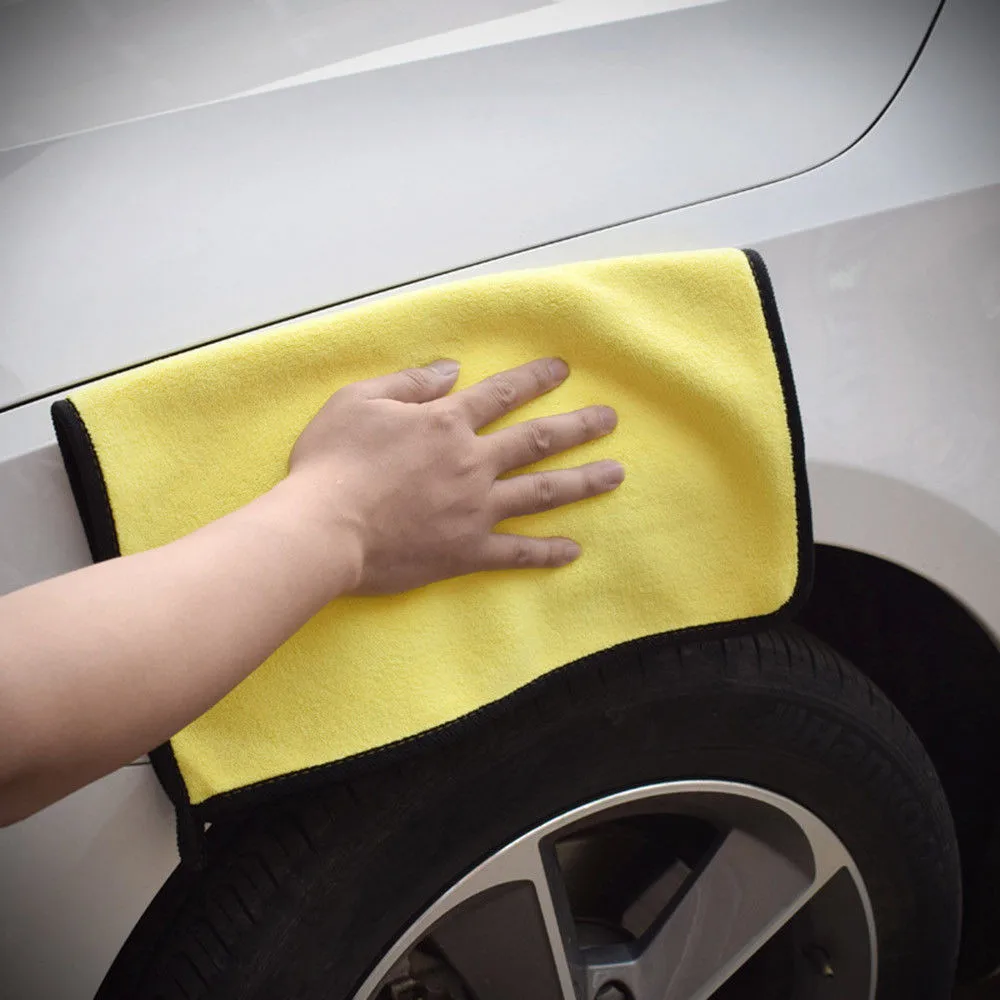 

Car Wash Cloth Car Auto Microfiber Cleaning Towels Coral Velvet Towels Soft Absorbent Car accessories oto NEW Y5 /1.1