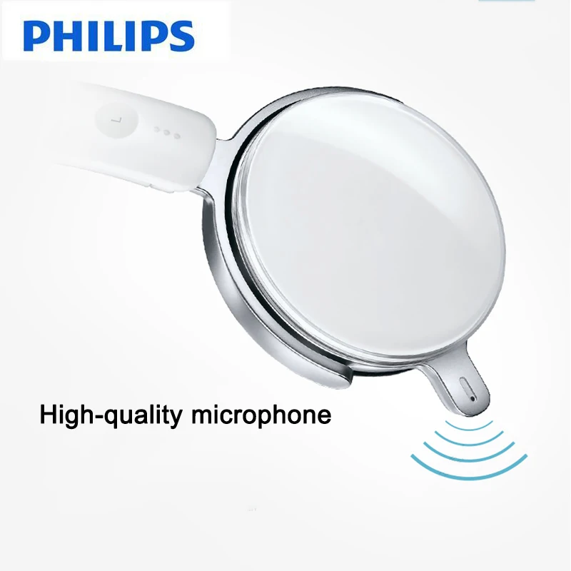 Оригинальные Наушники Philips SHM7110U с проводным управлением микрофоном стереозвуком